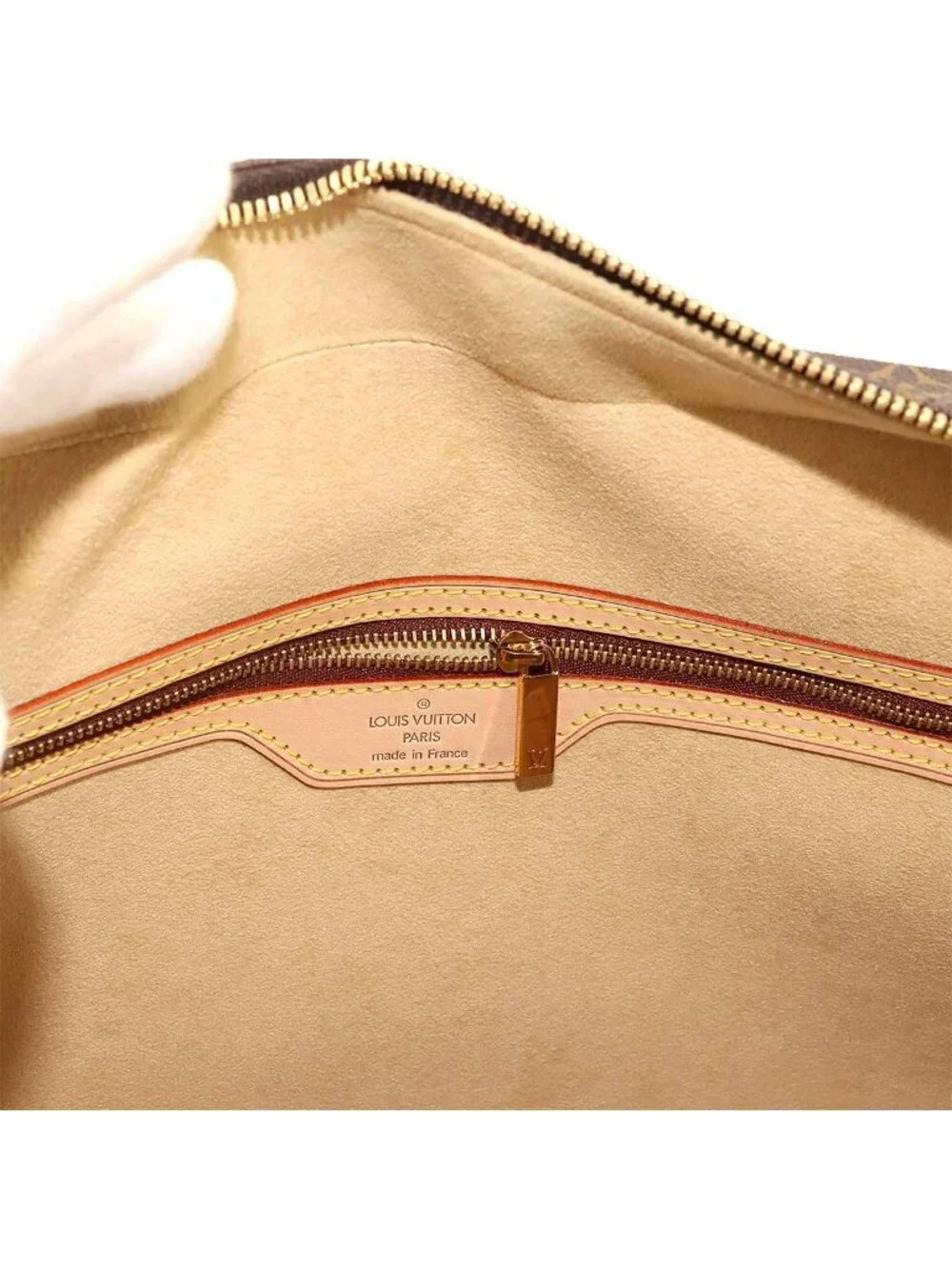 Louis Vuitton Monogram City GM Shoulder Bag Brown Gold Site GM